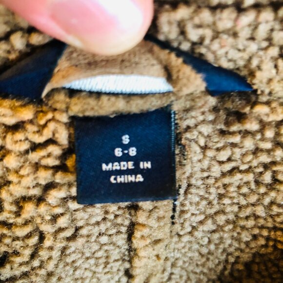 Lands End Women's Brown Coat Small - Picture 7 of 8